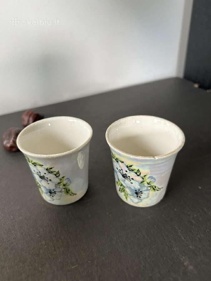 Mini vintage porceliano puodukai - nuotraukos Nr. 2