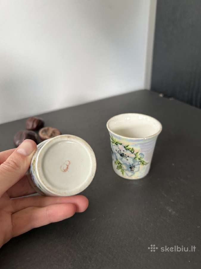 Mini vintage porceliano puodukai - nuotraukos Nr. 3