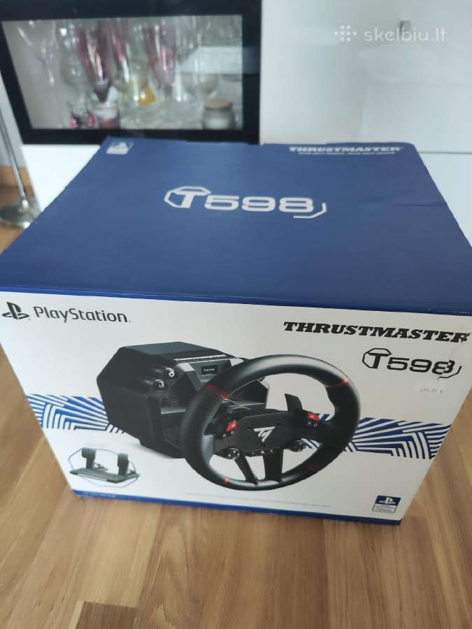 Žaidimų vairas Trustmaster t598 su pavaromis - nuotraukos Nr. 10