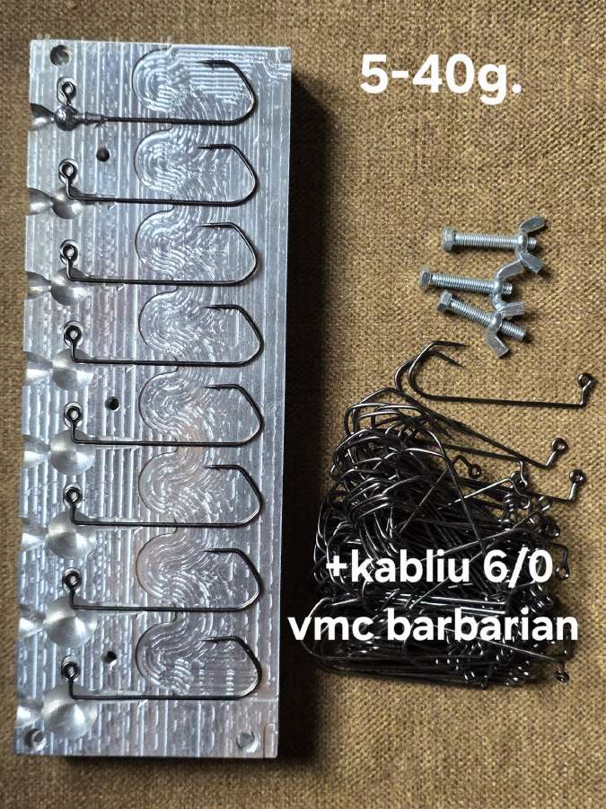 Formos žvejybos svareliu liejimui - nuotraukos Nr. 6