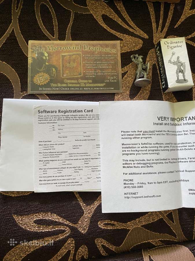 Morrowind Collectors Edition Pc - nuotraukos Nr. 13