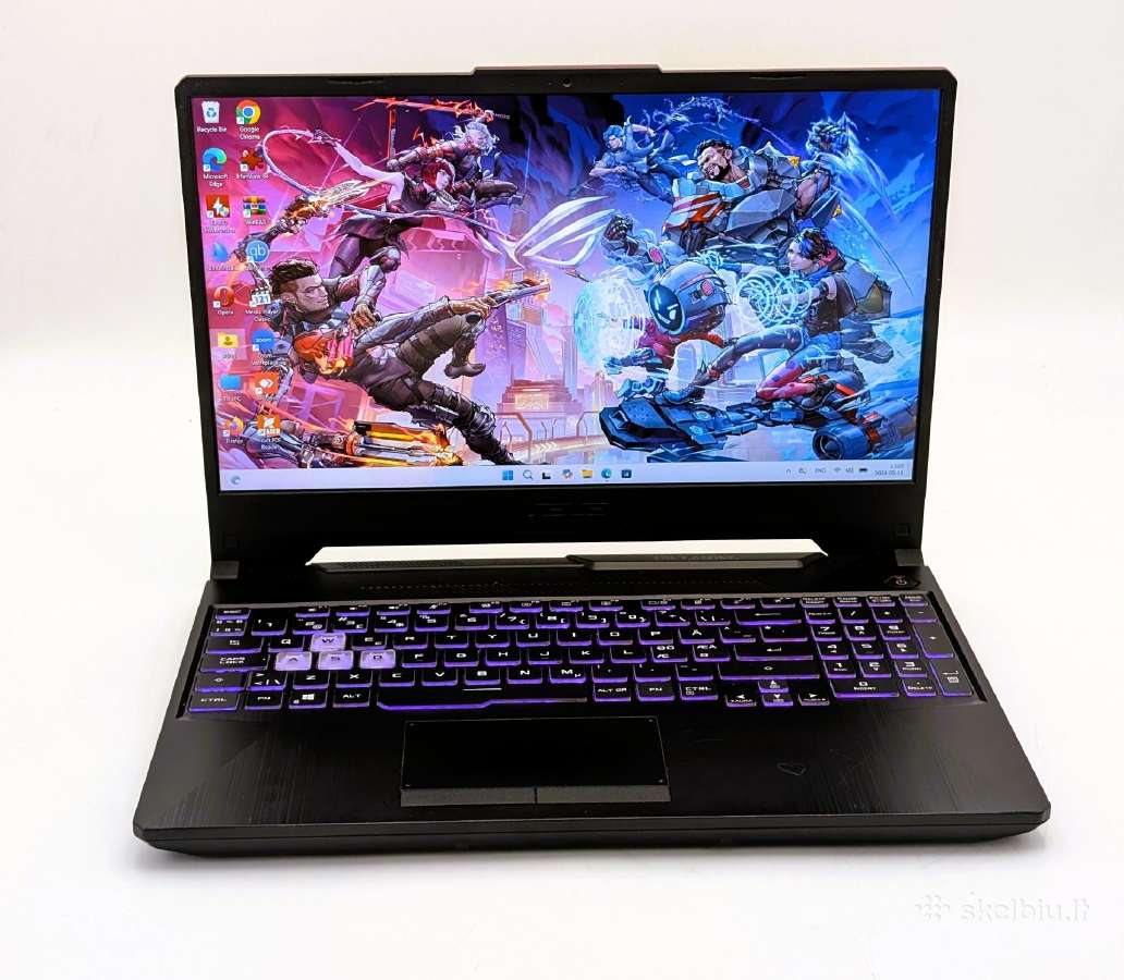 Asus Tuf Gaming F15 i5-10300h Gtx 1650 16gb 512gb - nuotraukos Nr. 2