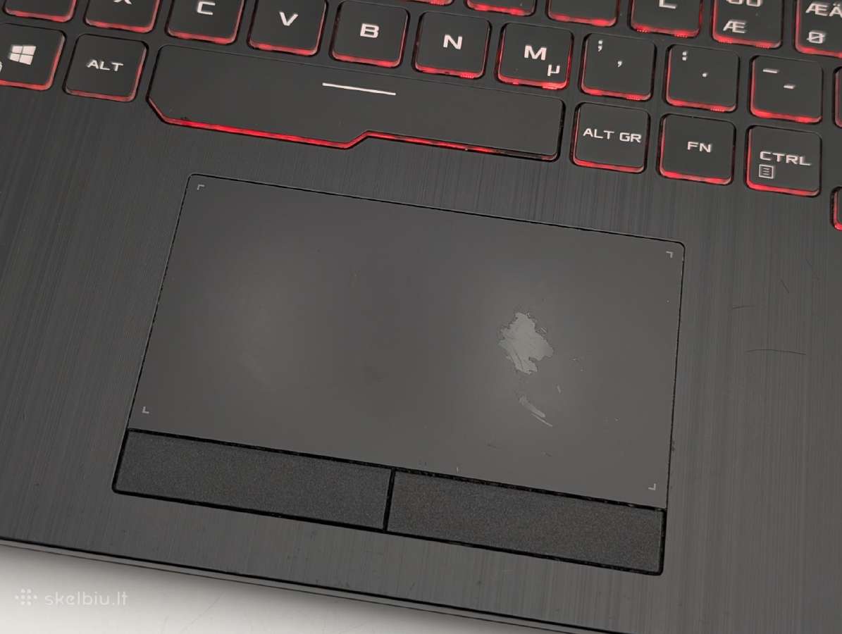Asus Tuf Gaming F15 i5-10300h Gtx 1650 16gb 512gb - nuotraukos Nr. 5