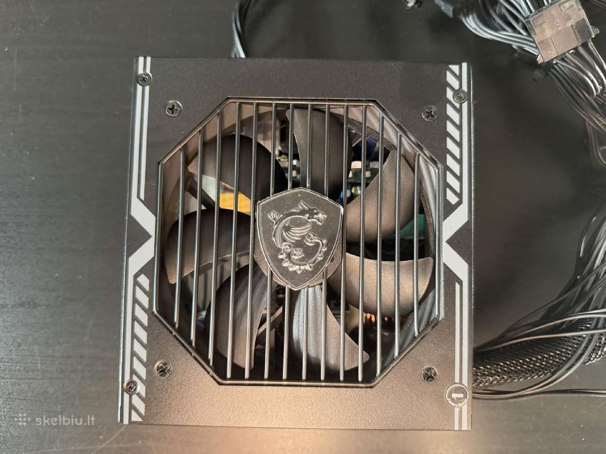 Msi Mag A650bn 650 W 80+ Bronze Atx Psu - nuotraukos Nr. 2