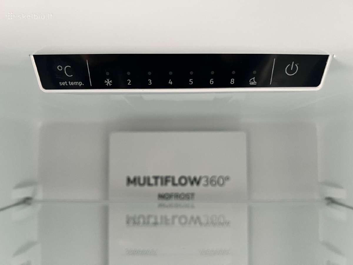 Gorenje šaldytuvas 178 cm kaip naujas su garantija - nuotraukos Nr. 3