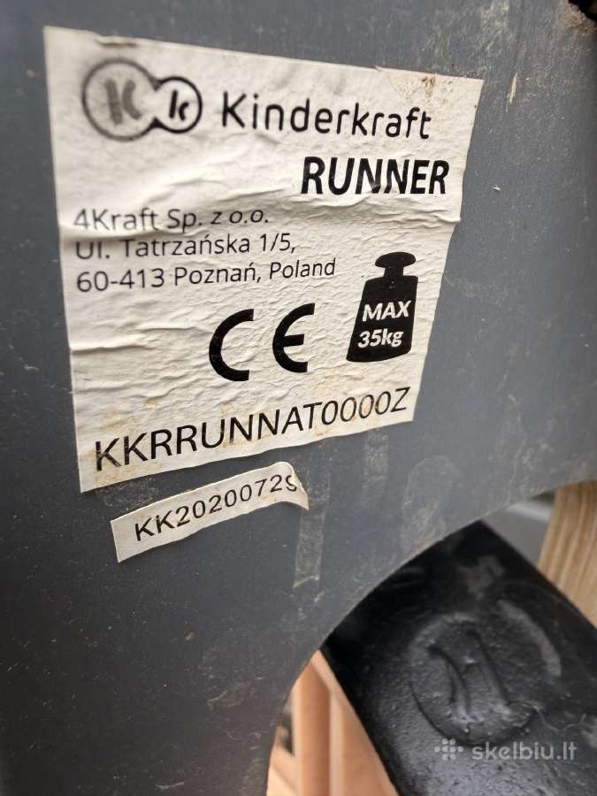 Balansinis dviratukas Kinderkraft - nuotraukos Nr. 3