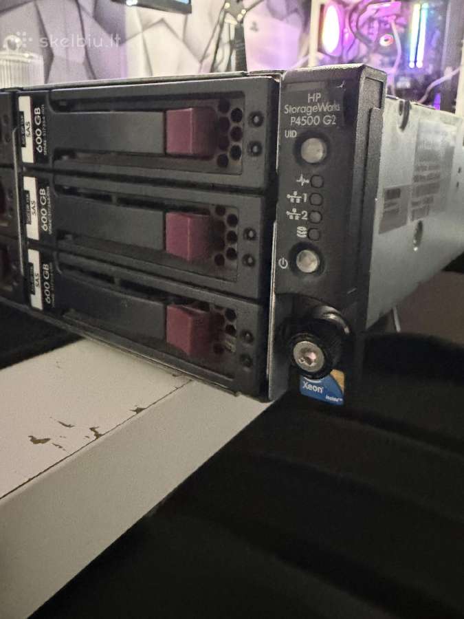 Hp Storageworks P4500 G2 serveris - nuotraukos Nr. 2