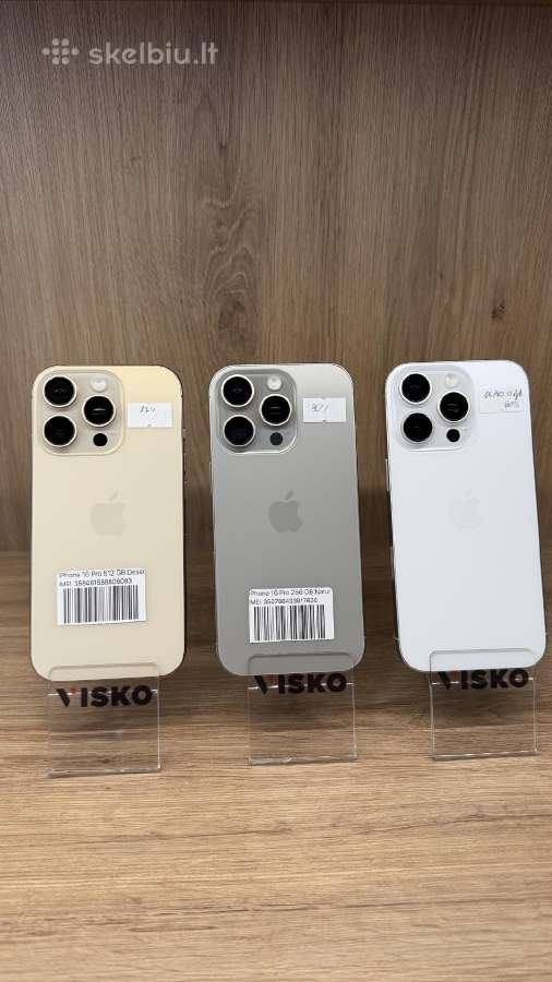 Apple iPhone 16 Pro 128gb-256gb - nuotraukos Nr. 2