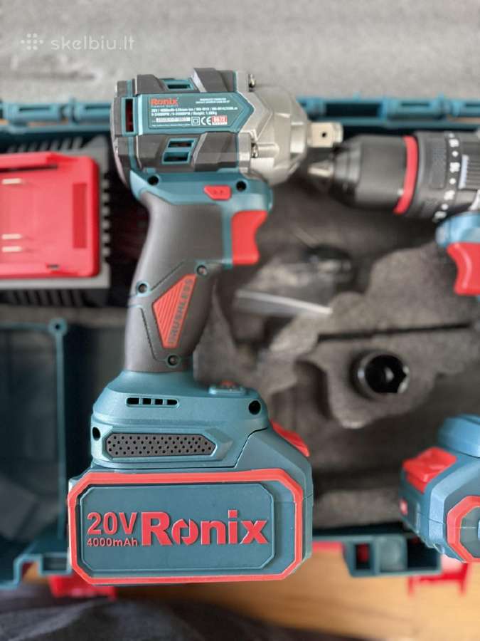 2 įrankių rinkinys smūginis gręžtuvas ir smūginis - nuotraukos Nr. 11