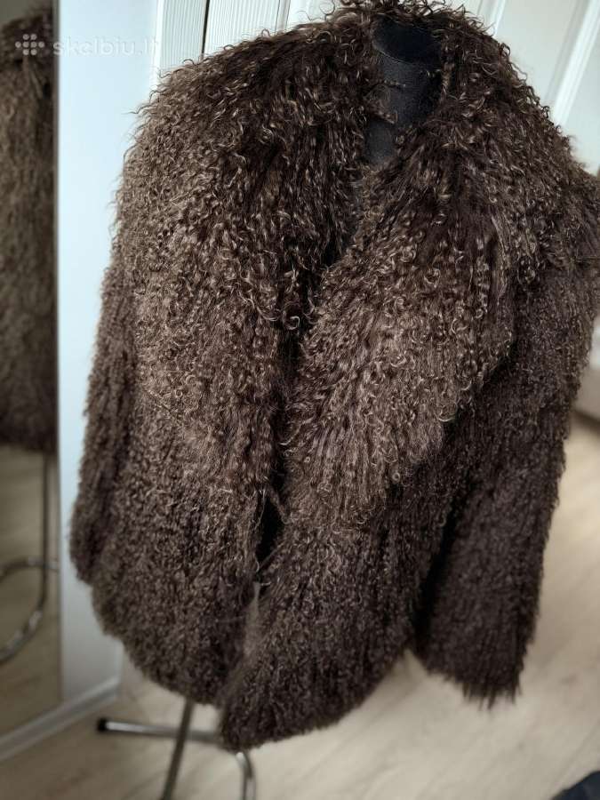 Mongolian lama fur jacket - nuotraukos Nr. 3