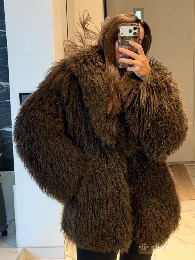 Mongolian lama fur jacket - nuotraukos Nr. 5