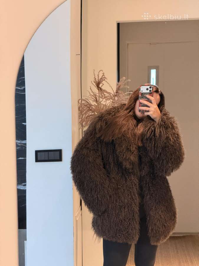 Mongolian lama fur jacket - nuotraukos Nr. 6