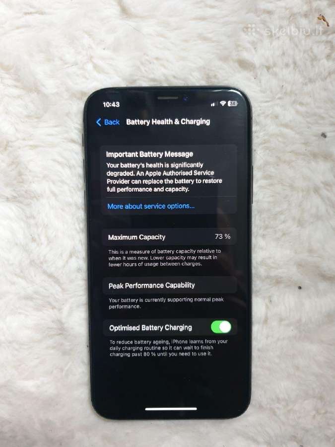 iPhone X 64gb - nuotraukos Nr. 3