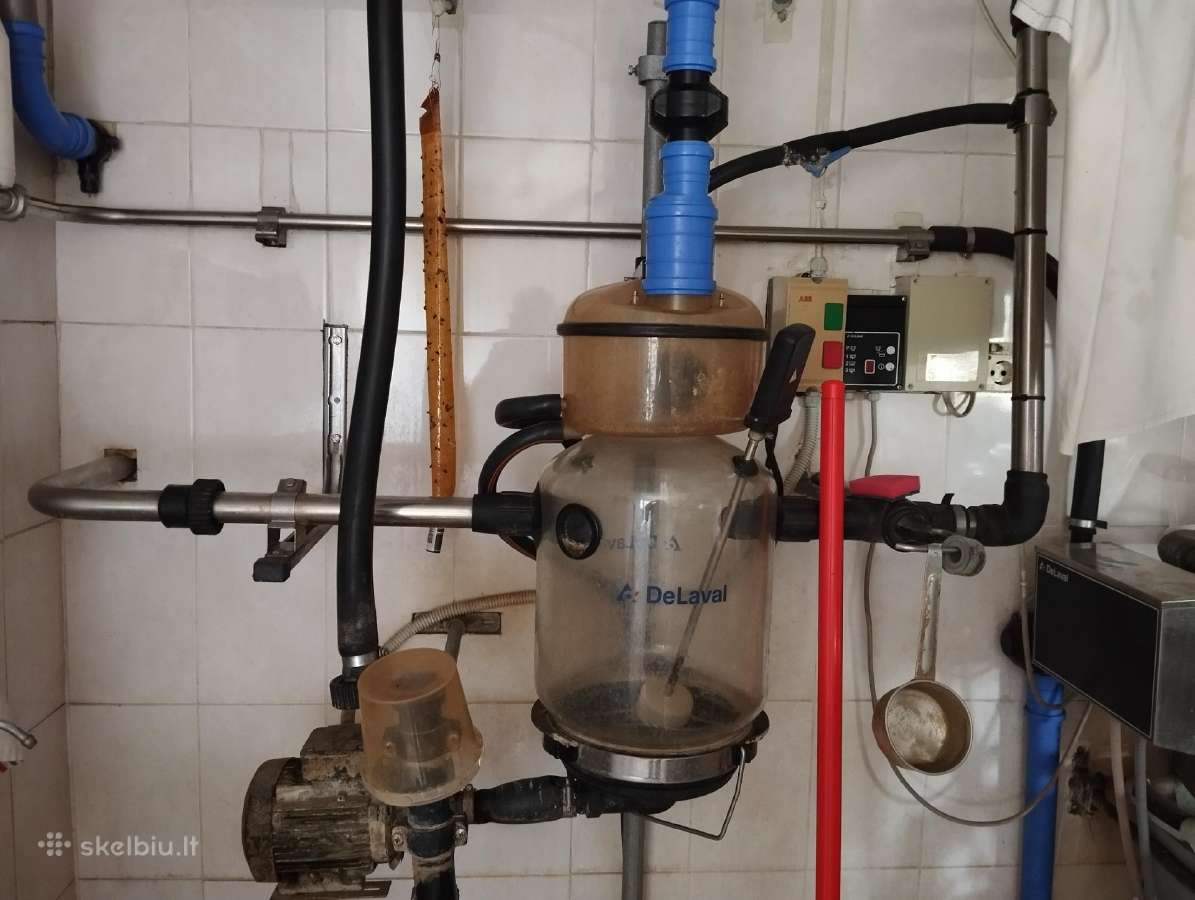 Pieno šaldytuvas1200l ,melžimo linijos,siurblys. - nuotraukos Nr. 11