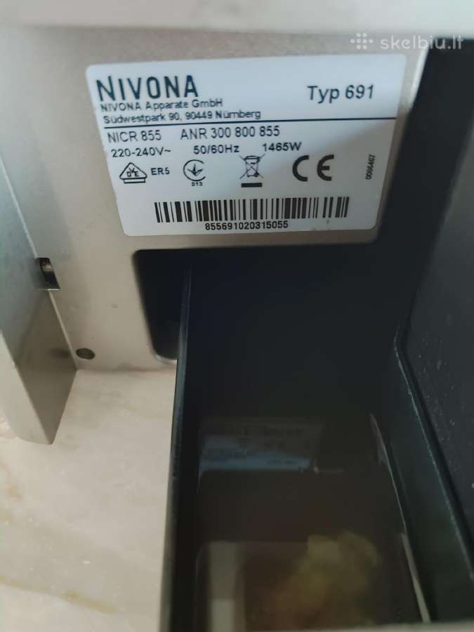 Nivona 855 - nuotraukos Nr. 6