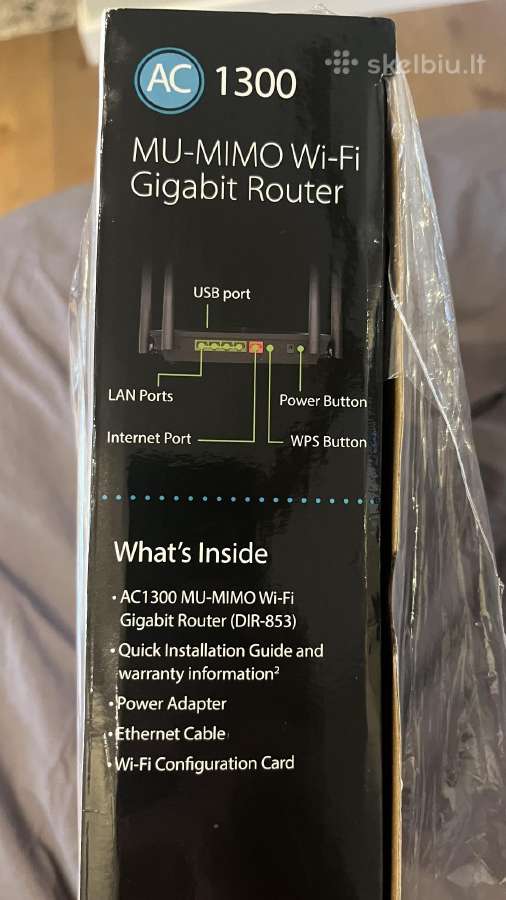 D-link Dir-853 Ac1300 Mu-mimo Wi-fi Dir-853 - nuotraukos Nr. 4