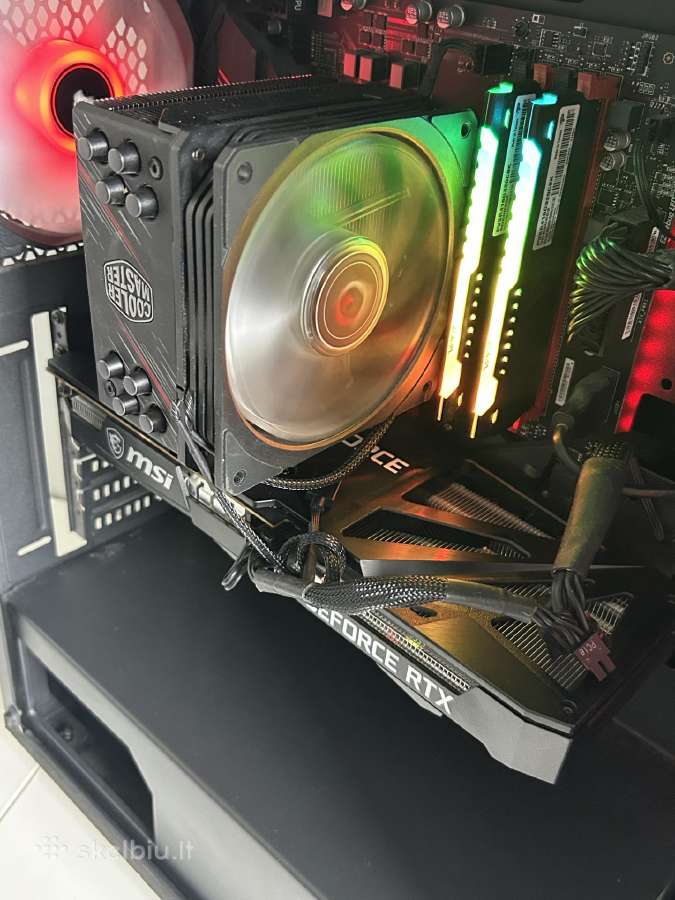 Gaming Pc - Rtx 3060ti, i7-9700k, 1tb SSD - nuotraukos Nr. 3