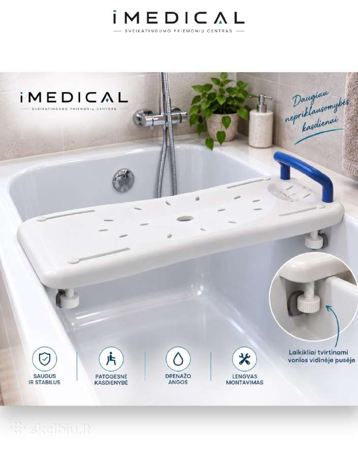 Dušo Kėdės Senjorams ir Neįgaliesiems imedical LT - nuotraukos Nr. 3