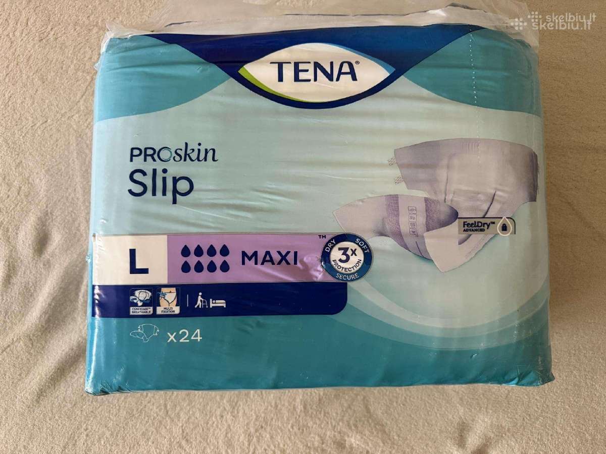 Tena pro skin slip flexi sauskelnes 5 pokai - nuotraukos Nr. 2