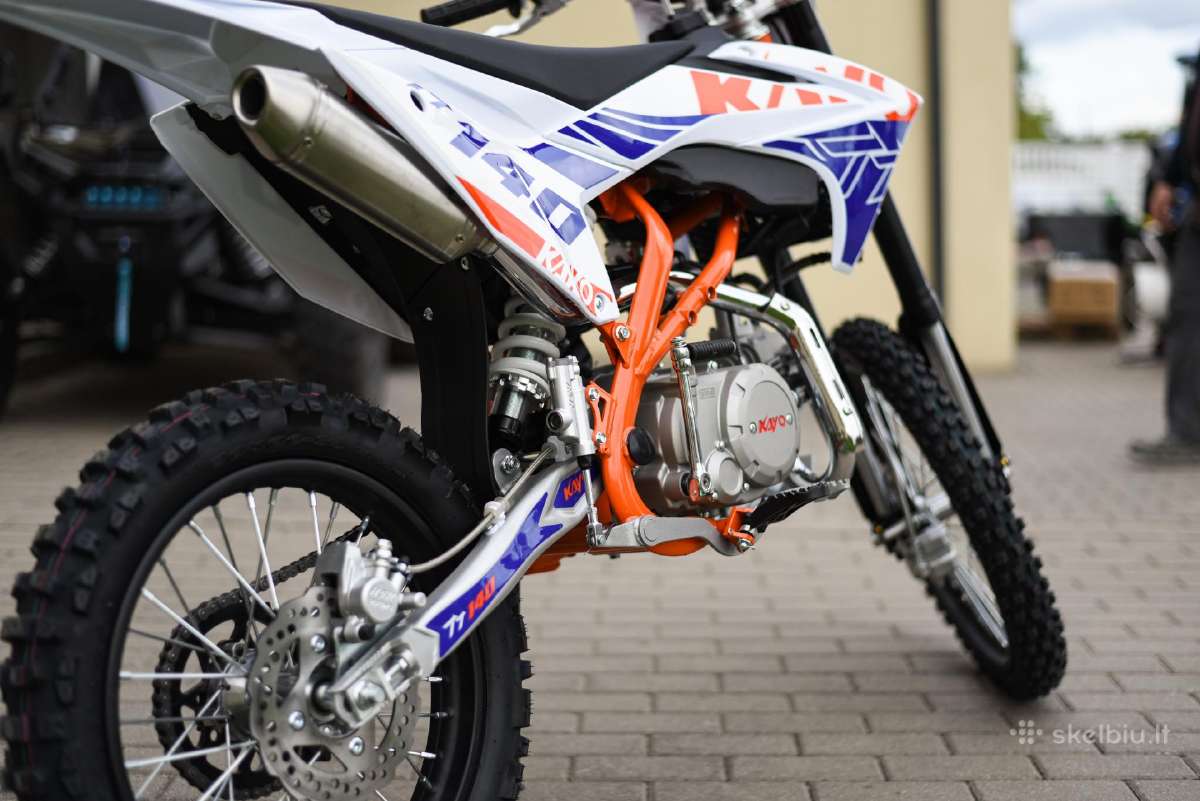 Vaikiškas Krosinis Motociklas Kayo Tt140-2 (2026) - nuotraukos Nr. 8