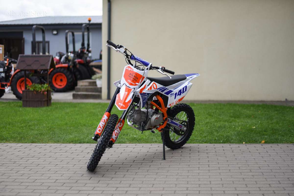 Vaikiškas Krosinis Motociklas Kayo Tt140-2 (2026) - nuotraukos Nr. 4