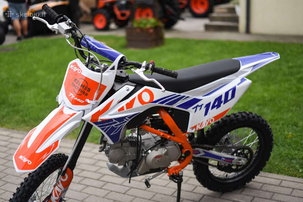 Vaikiškas Krosinis Motociklas Kayo Tt140-2 (2026) - nuotraukos Nr. 7