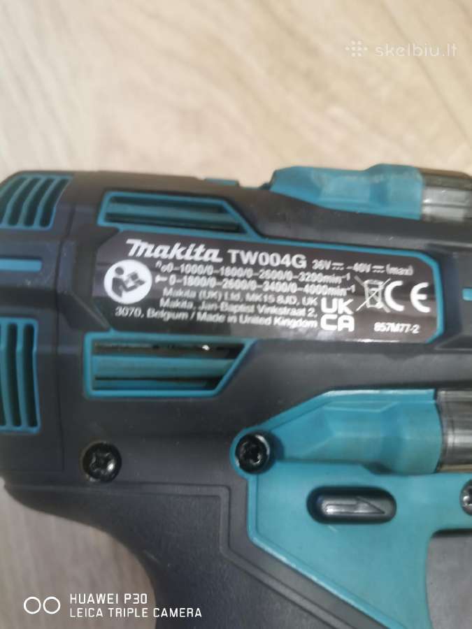Makita veržliasukis - nuotraukos Nr. 5
