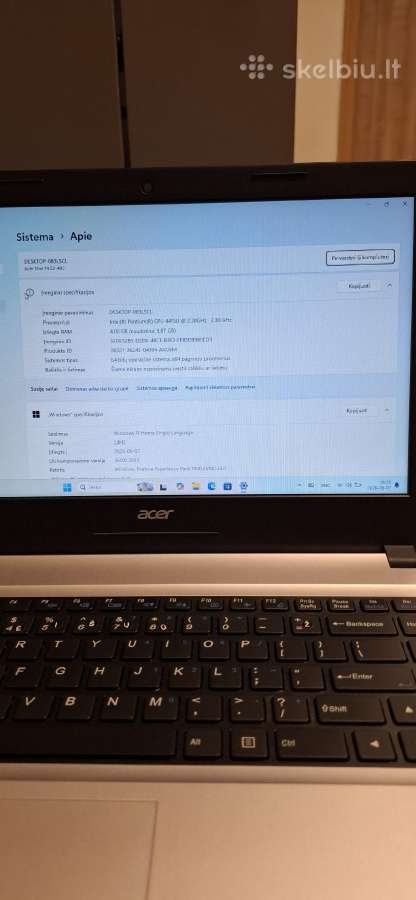 Acer One 14/ Windows 11 + Office 2024 - nuotraukos Nr. 3