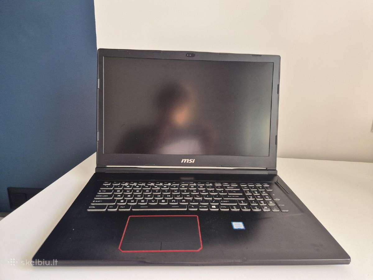 Msi Ge73 Raider i7 Gtx1070 8gb Vram 16gb RAM - nuotraukos Nr. 2