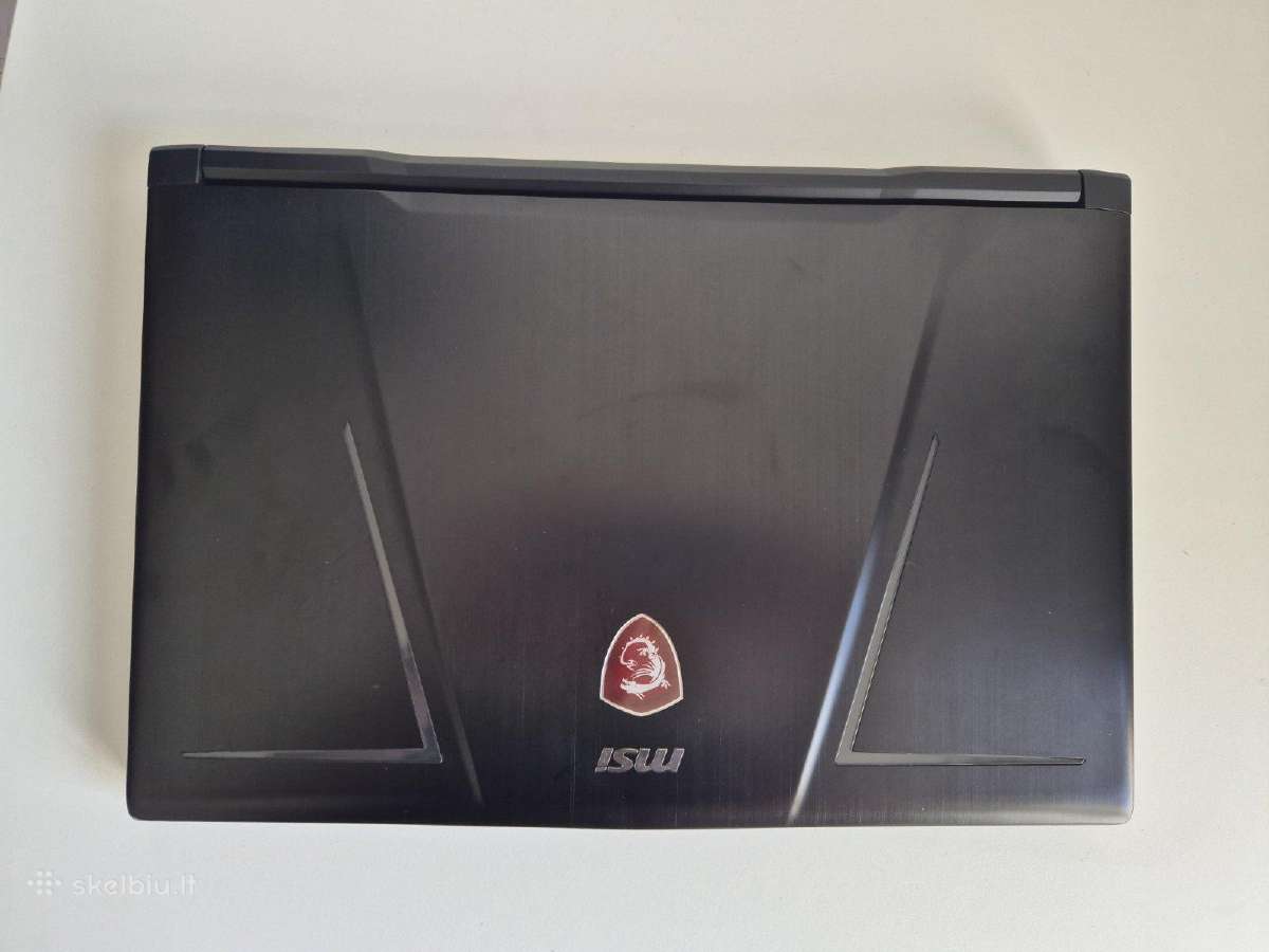 Msi Ge73 Raider i7 Gtx1070 8gb Vram 16gb RAM - nuotraukos Nr. 3