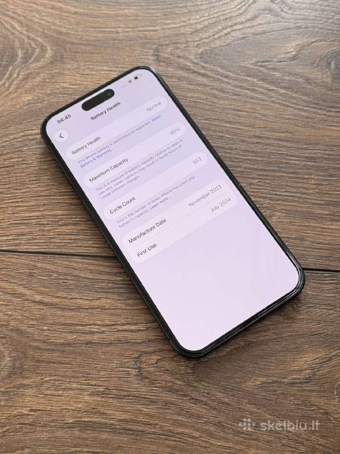 Apple iPhone 15 Pro Max 256gb Black Titanium - nuotraukos Nr. 7
