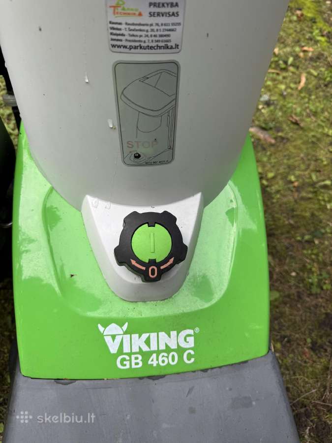 Šakų smulkintuvas Viking - nuotraukos Nr. 7