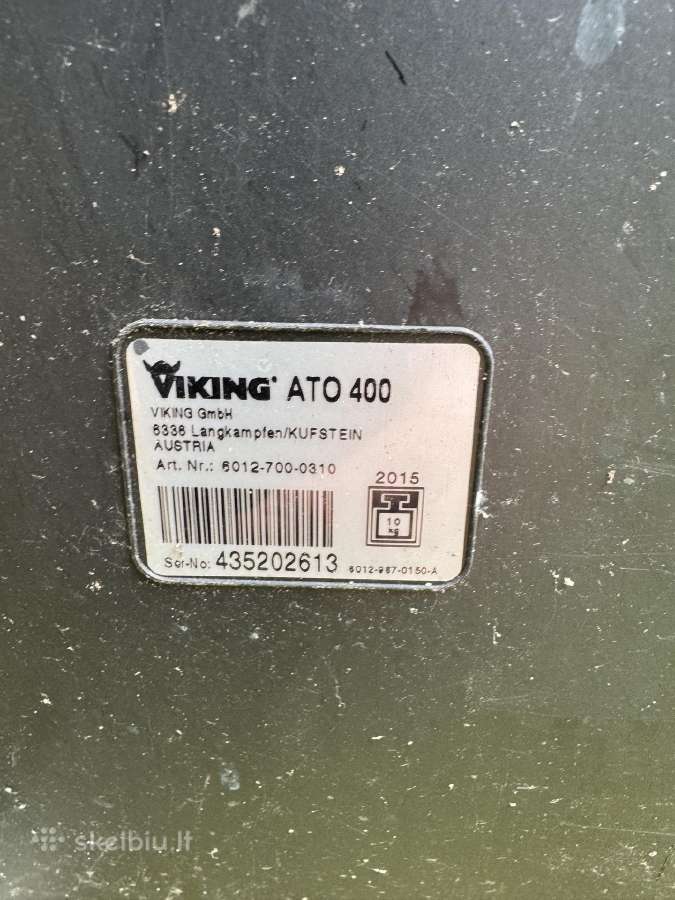 Šakų smulkintuvas Viking - nuotraukos Nr. 8
