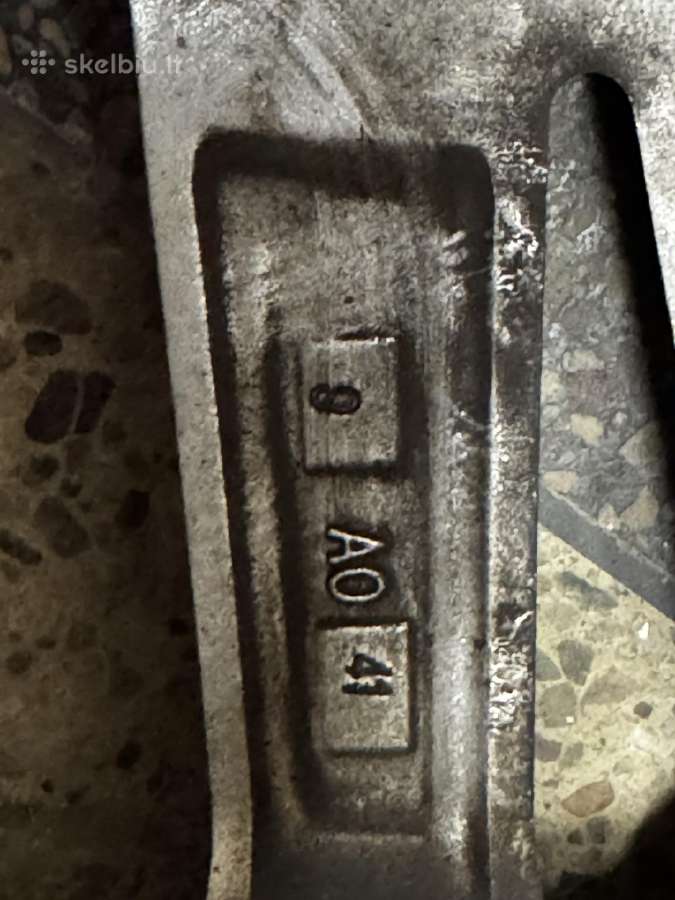 Mercedes Audi Bmw ratai et36 lk112 7.5*17h2 m7517 - nuotraukos Nr. 13