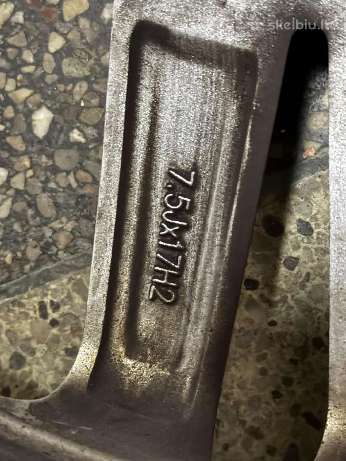 Mercedes Audi Bmw ratai et36 lk112 7.5*17h2 m7517 - nuotraukos Nr. 17