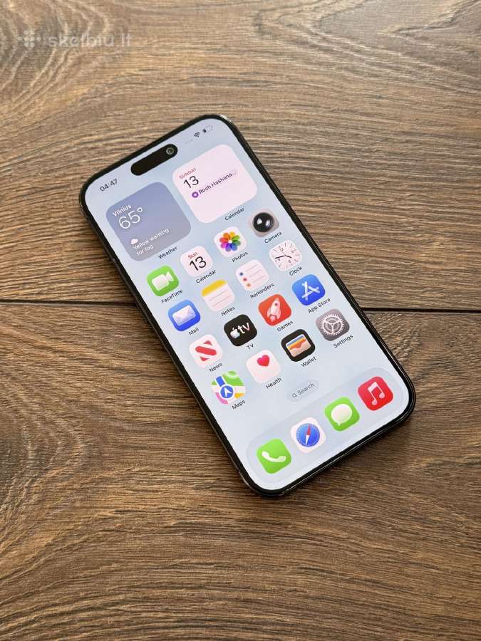 Apple iPhone 15 Pro 128gb Blue Titanium - nuotraukos Nr. 4