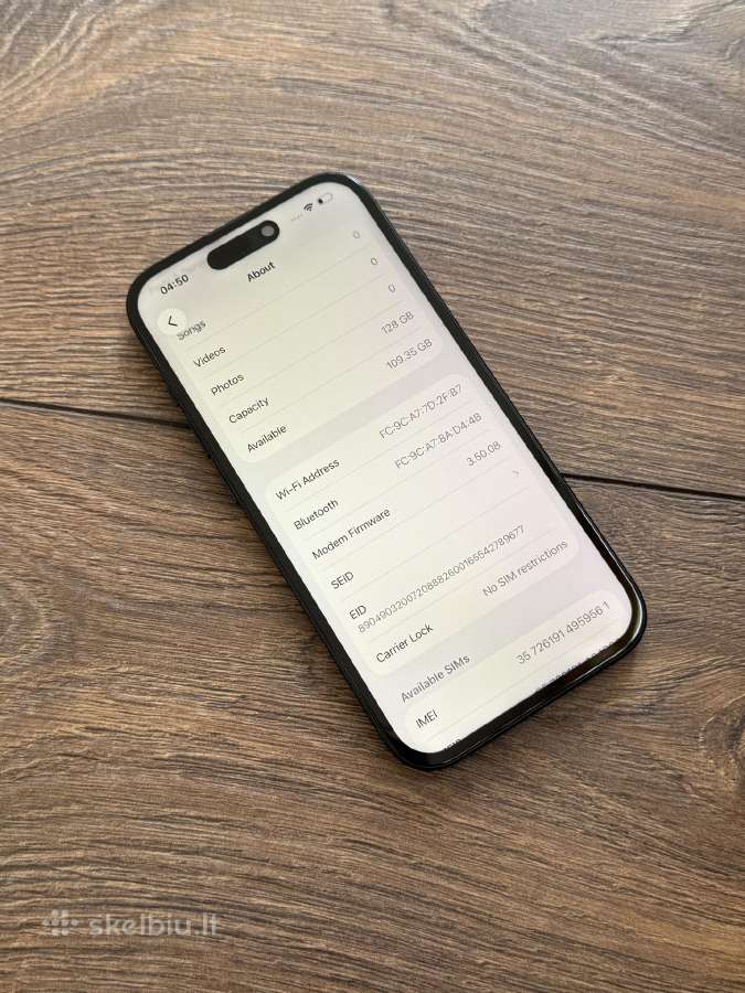Apple iPhone 15 128gb Black - nuotraukos Nr. 6