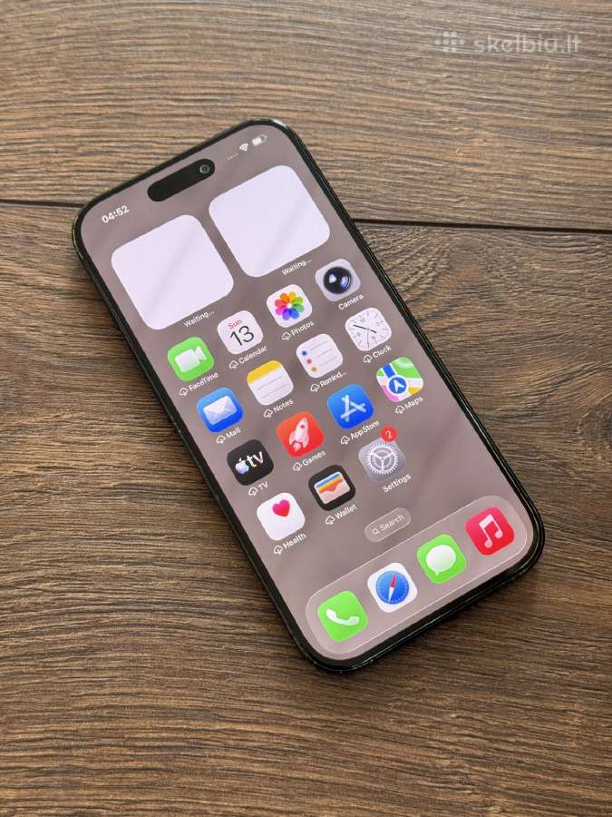 Apple iPhone 16 Pro 512gb Black Titanium - nuotraukos Nr. 3