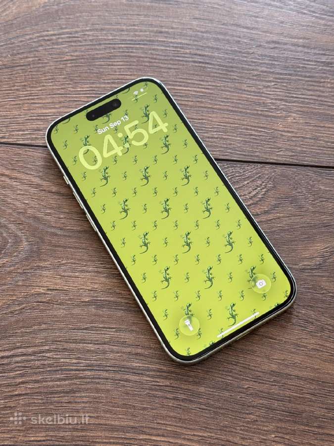Apple iPhone 15 128gb Green - nuotraukos Nr. 3