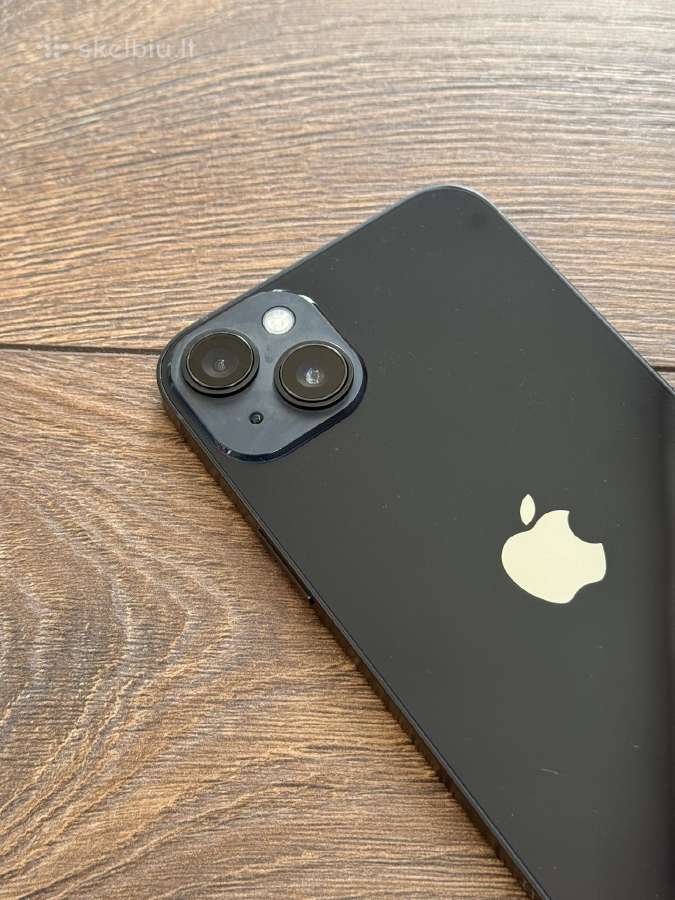 Apple iPhone 14 Plus 128gb Black 10/10 BH: 100% - nuotraukos Nr. 2