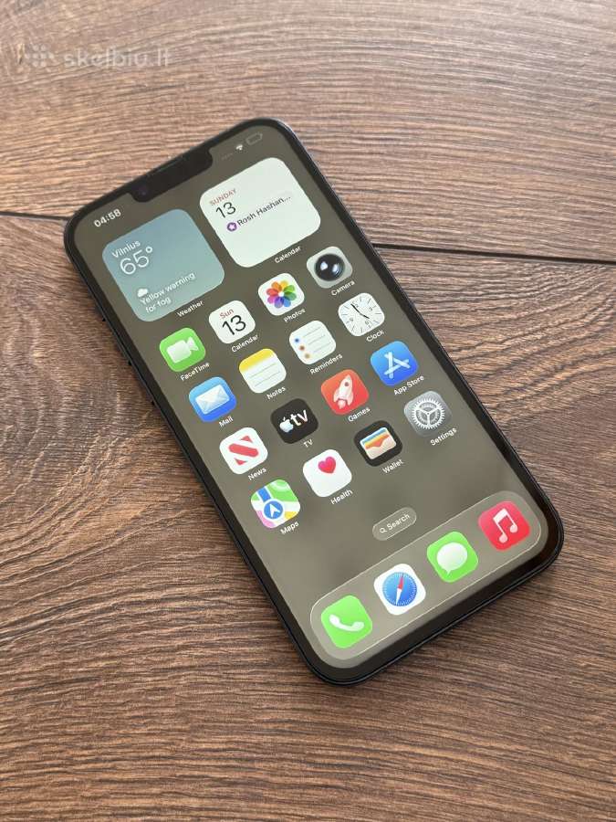 Apple iPhone 14 Plus 128gb Black 10/10 BH: 100% - nuotraukos Nr. 4