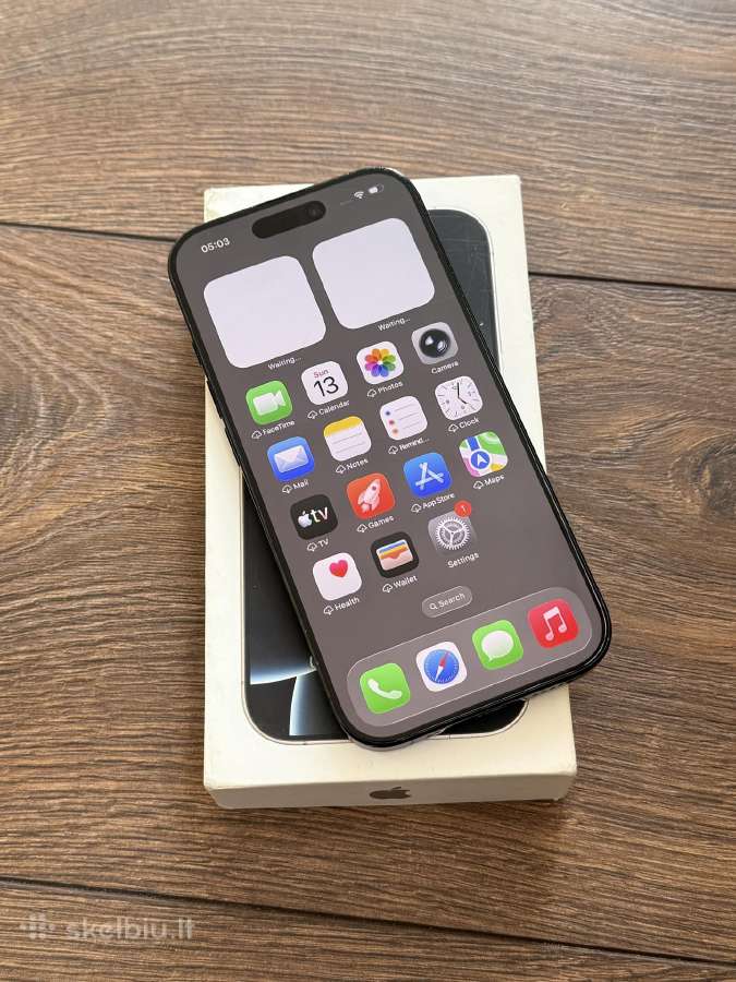 Apple iPhone 16 Pro 256gb Black Titanium - nuotraukos Nr. 4