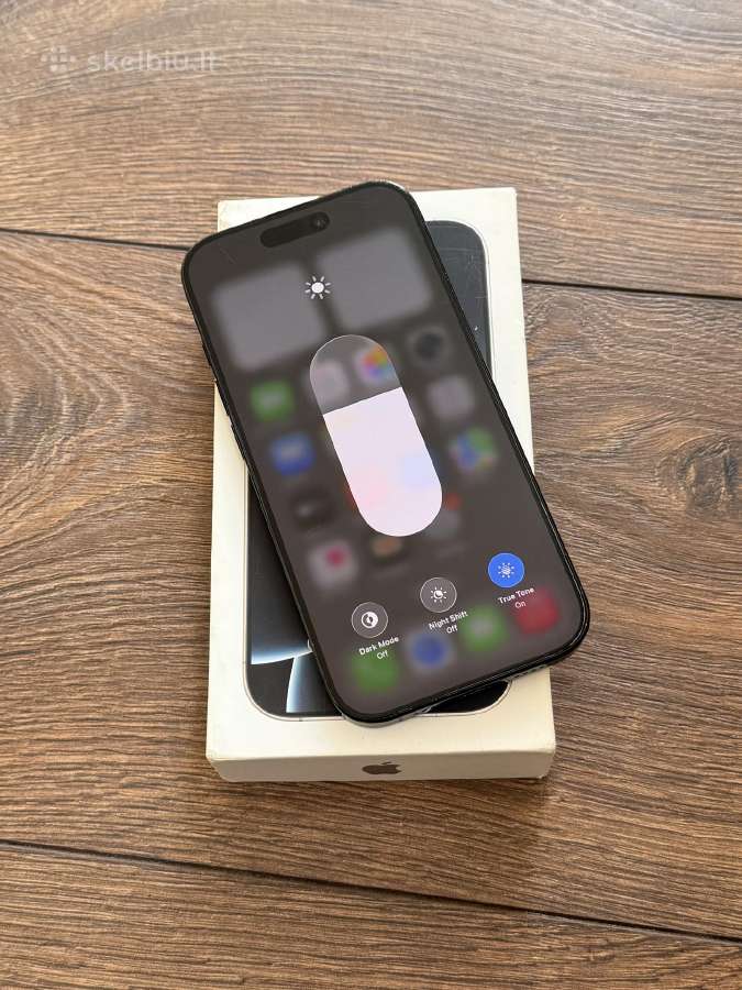 Apple iPhone 16 Pro 256gb Black Titanium - nuotraukos Nr. 5