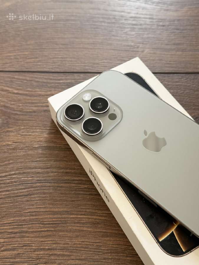 Apple iPhone 16 Pro 256gb Natural Titanium - nuotraukos Nr. 2