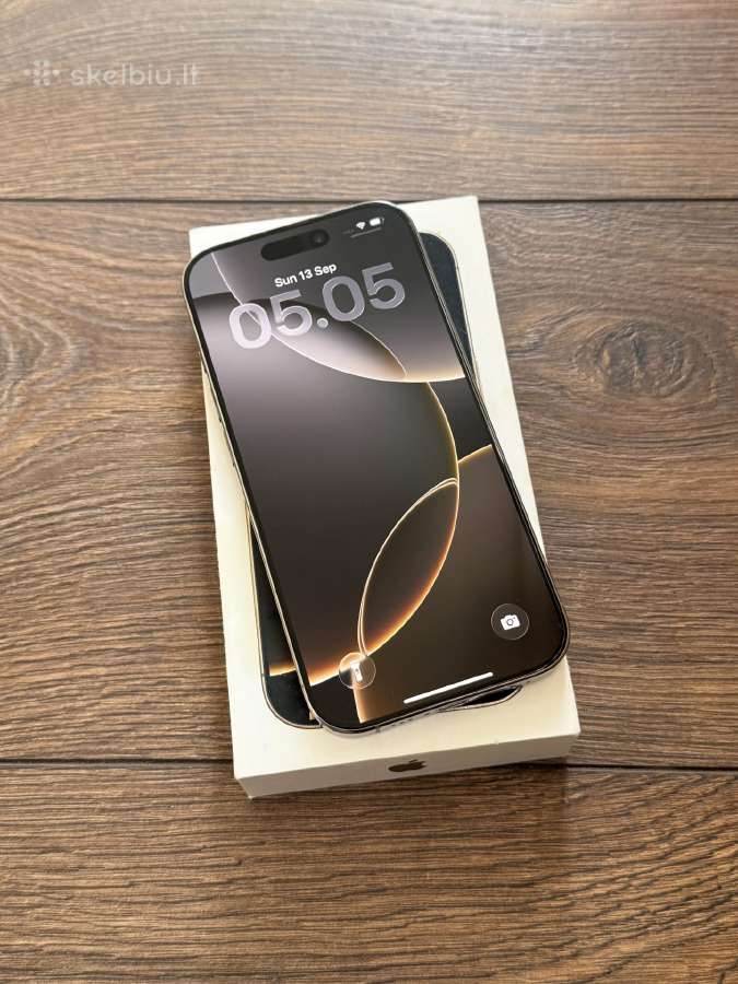 Apple iPhone 16 Pro 256gb Natural Titanium - nuotraukos Nr. 3