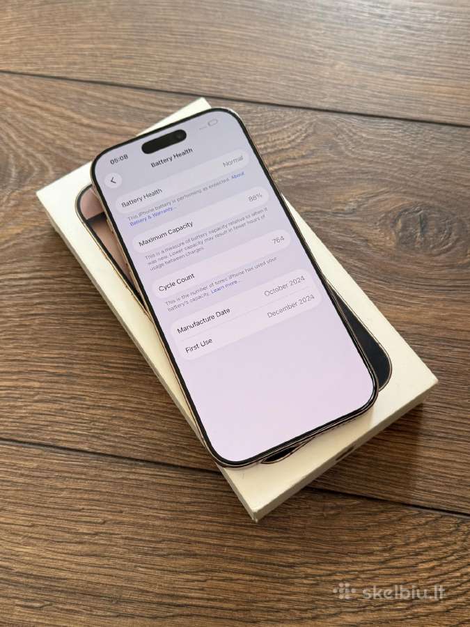 Apple iPhone 16 Pro 128gb Desert Titanium - nuotraukos Nr. 7