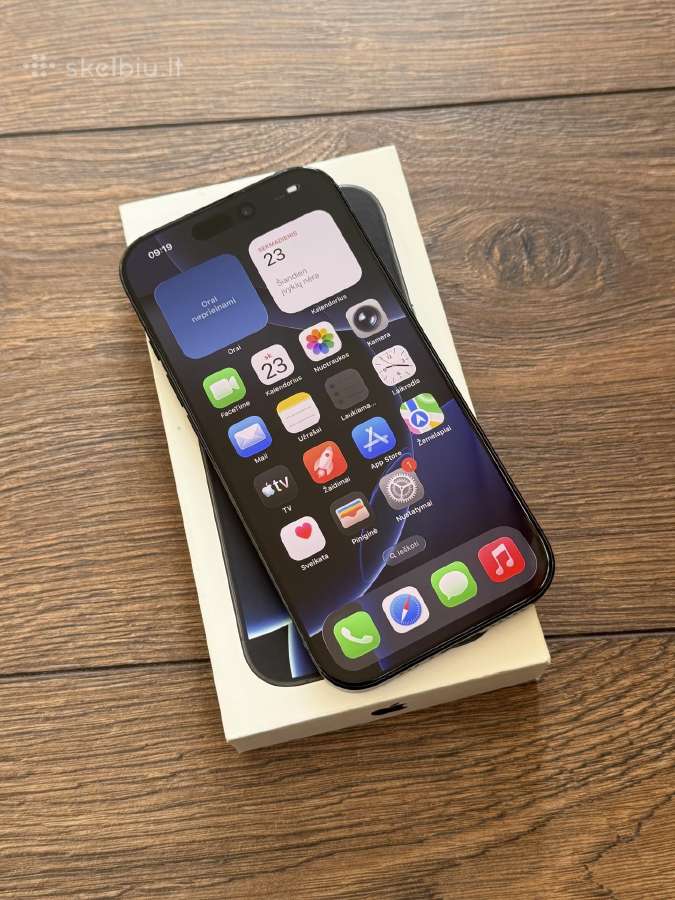 Apple iPhone 16 Pro 128gb Black Titanium - nuotraukos Nr. 4