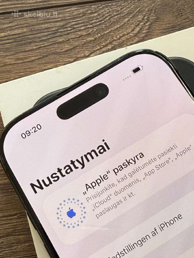 Apple iPhone 16 Pro 128gb Black Titanium - nuotraukos Nr. 6