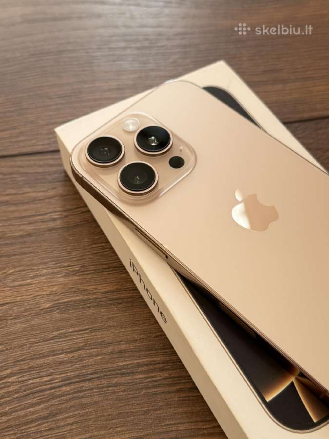 Apple iPhone 16 Pro 256gb Desert Titanium - nuotraukos Nr. 2