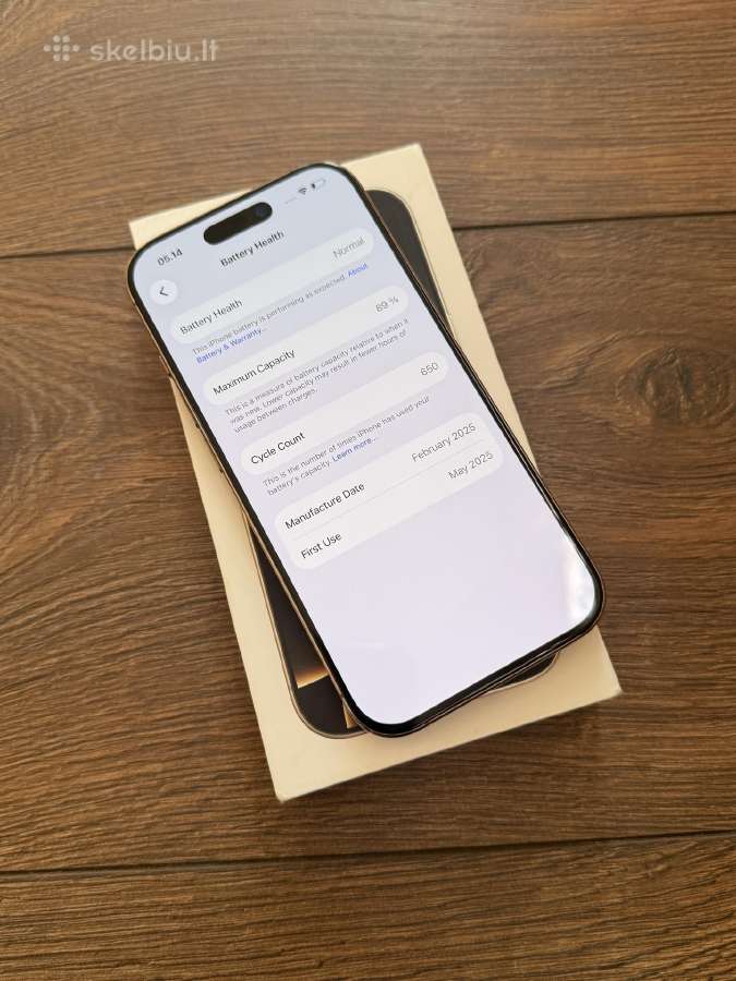 Apple iPhone 16 Pro 256gb Desert Titanium - nuotraukos Nr. 7